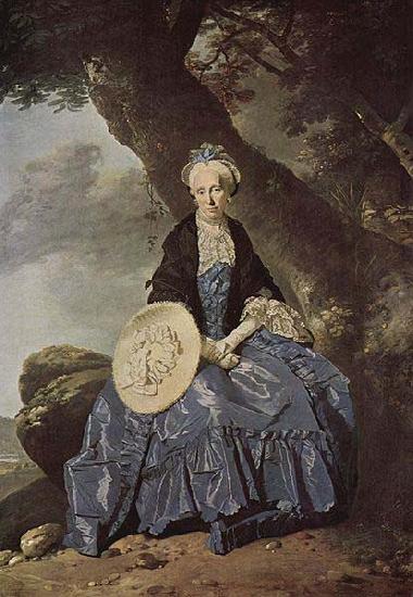 Johann Zoffany Portrait of Mrs. Oswald